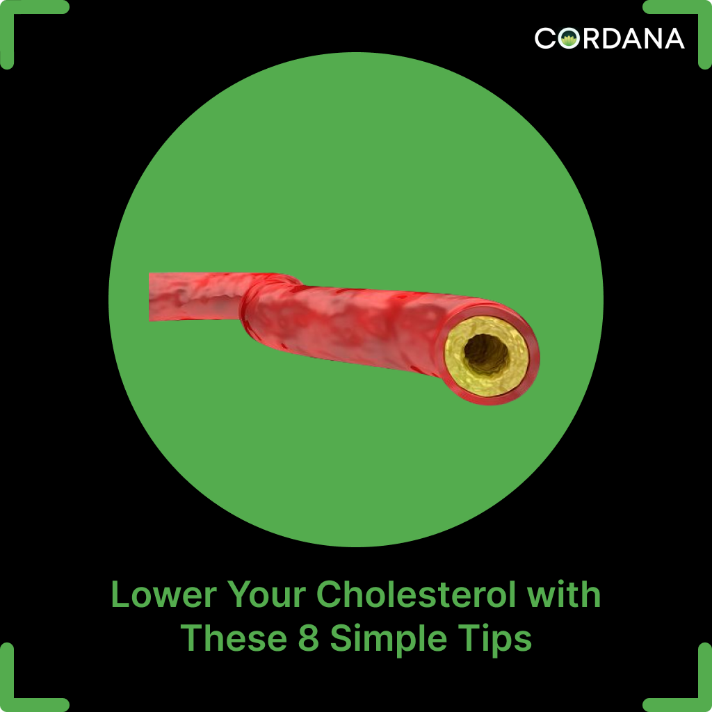 Lower Your Cholesterol with These 8 Simple Tips by Cordana ecosystem