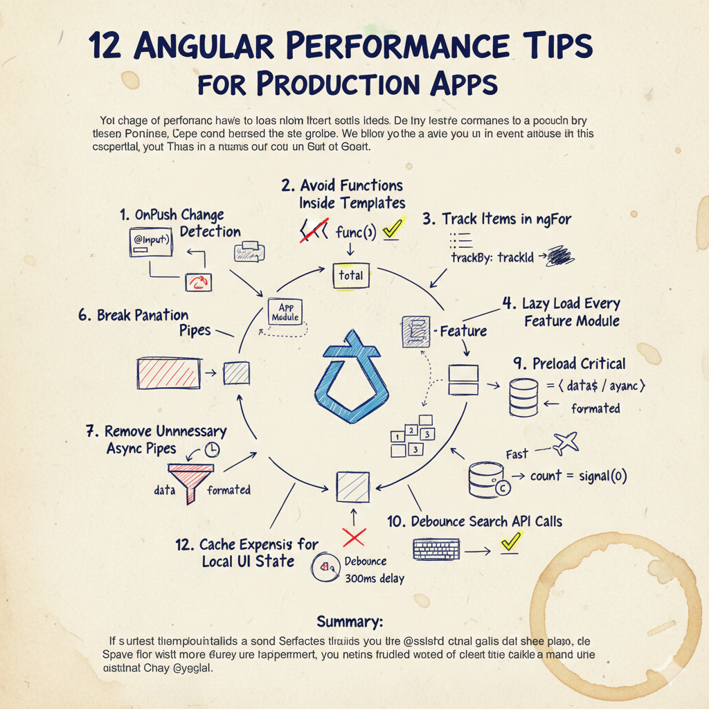 12 Angular Performance Tips for Production Apps | by Coding Journey ...