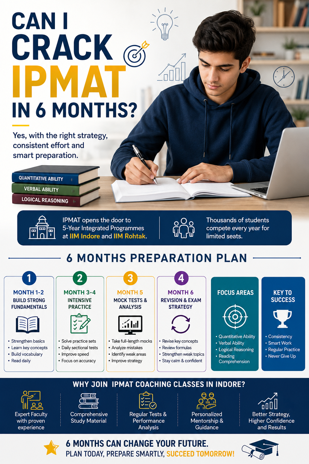 Can I Crack IPMAT in 6 Months?