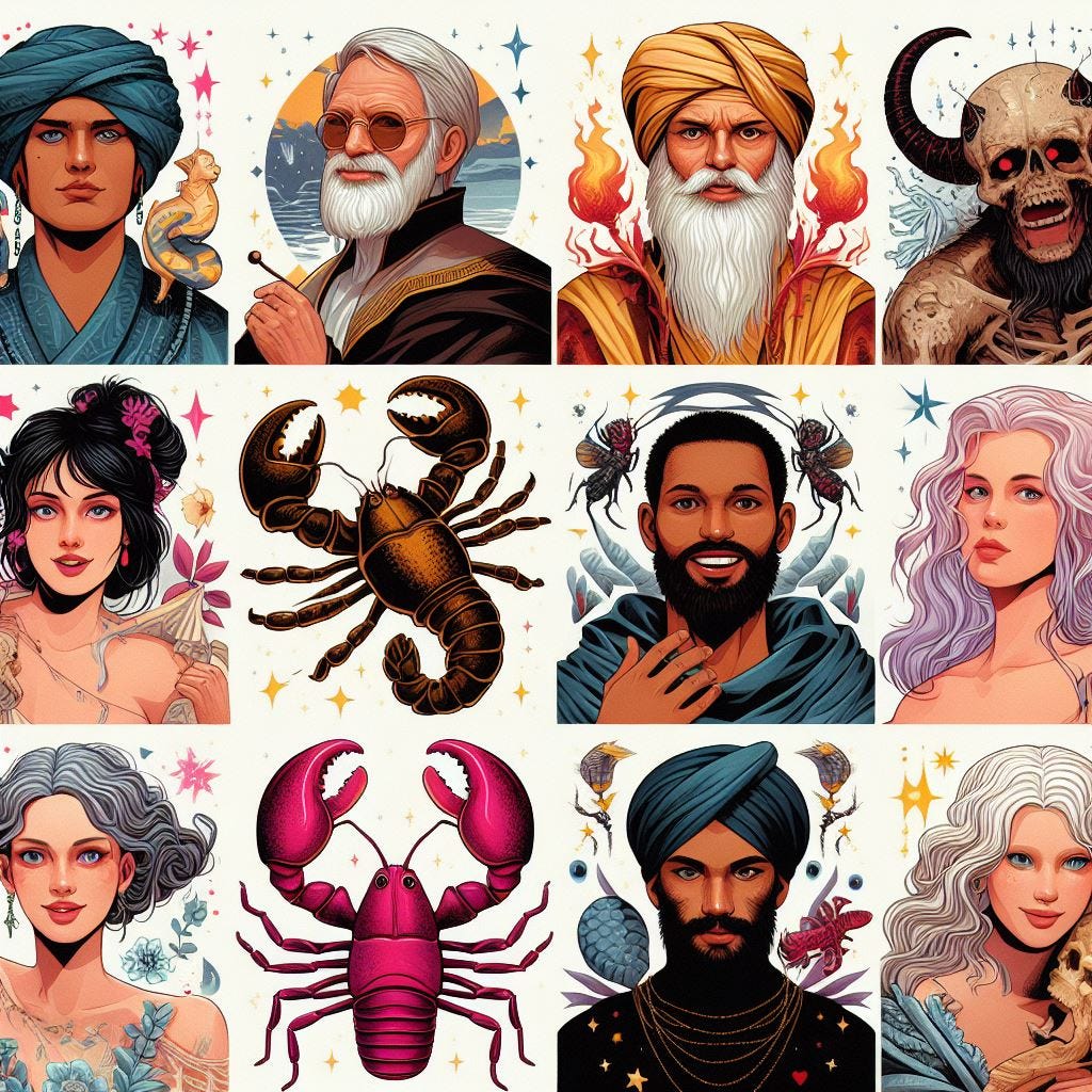 Different Types of Scorpio Zodiac Astrology by Hermes Astrology