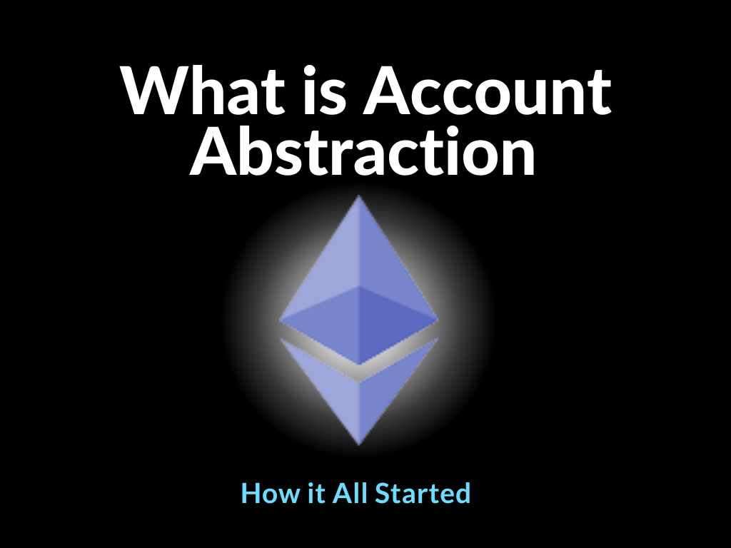 What is Account Abstraction — How it All Started | by Patience Igwe |  Coinmonks | Medium