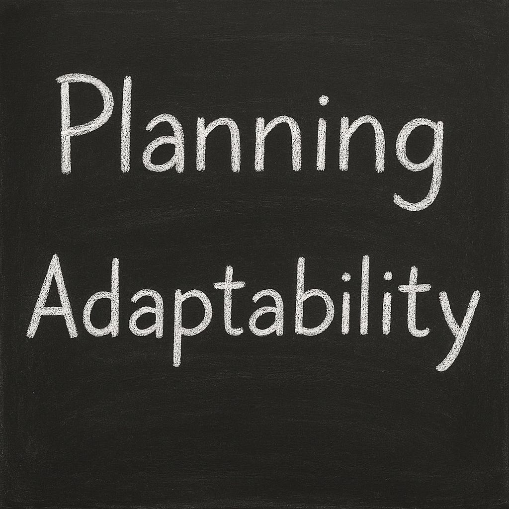 Planning In Humans And Adaptability In Machines