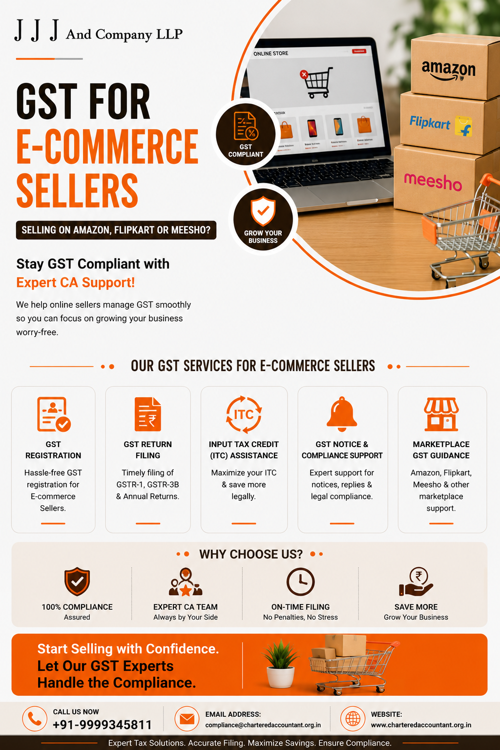 GST for E-commerce Sellers: Everything Amazon, Flipkart & Meesho Sellers Need to Know in 2026