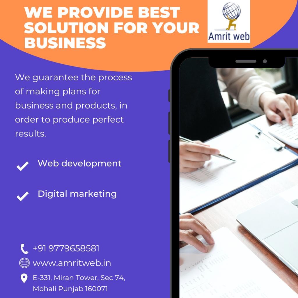 Best Solution Agency Of Digital Marketing In Chandigarh Amrit 