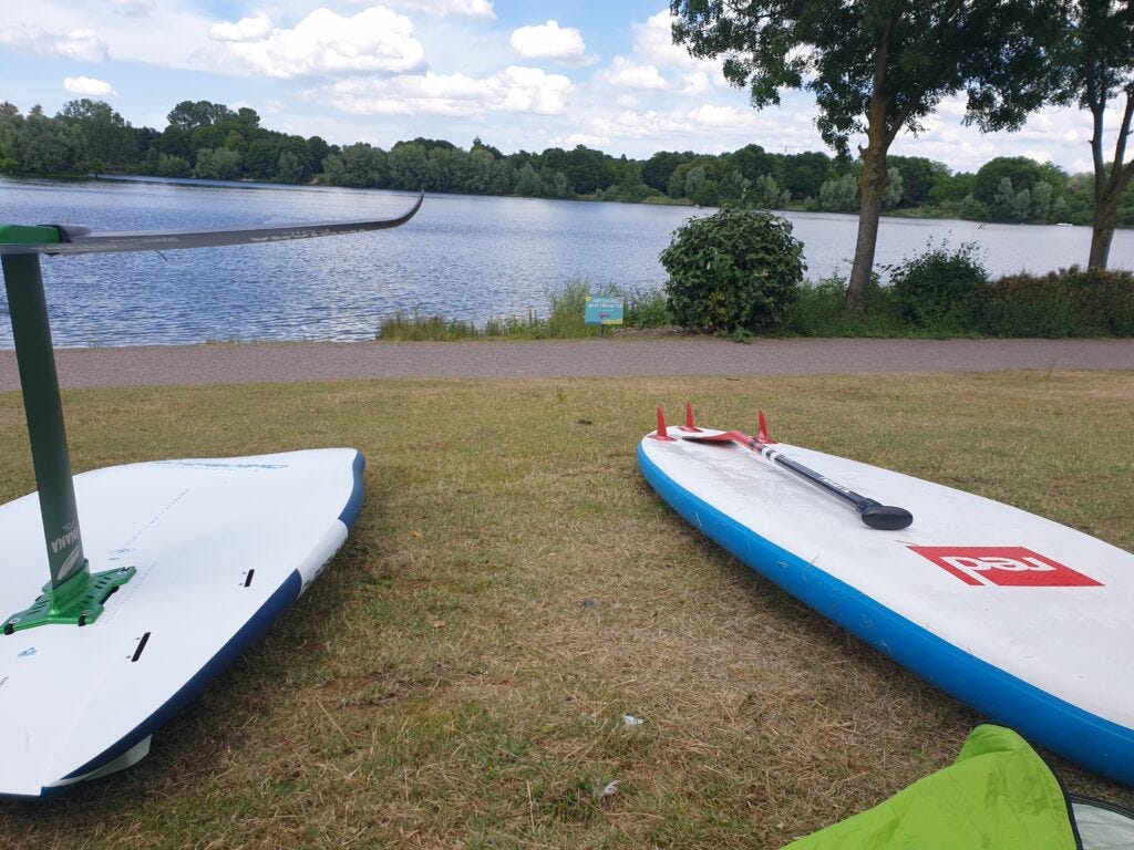 Haiko Dehnen — SUP Winging als Weg zum Wing Foilen