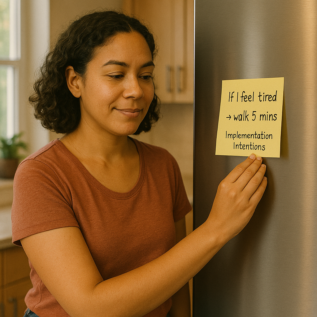 Implementation Intentions How to Outsmart Your Own Excuses by Art of