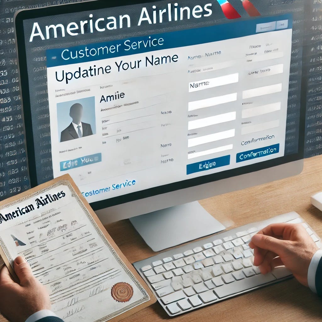 how-can-you-change-a-name-on-an-american-airlines-ticket-by