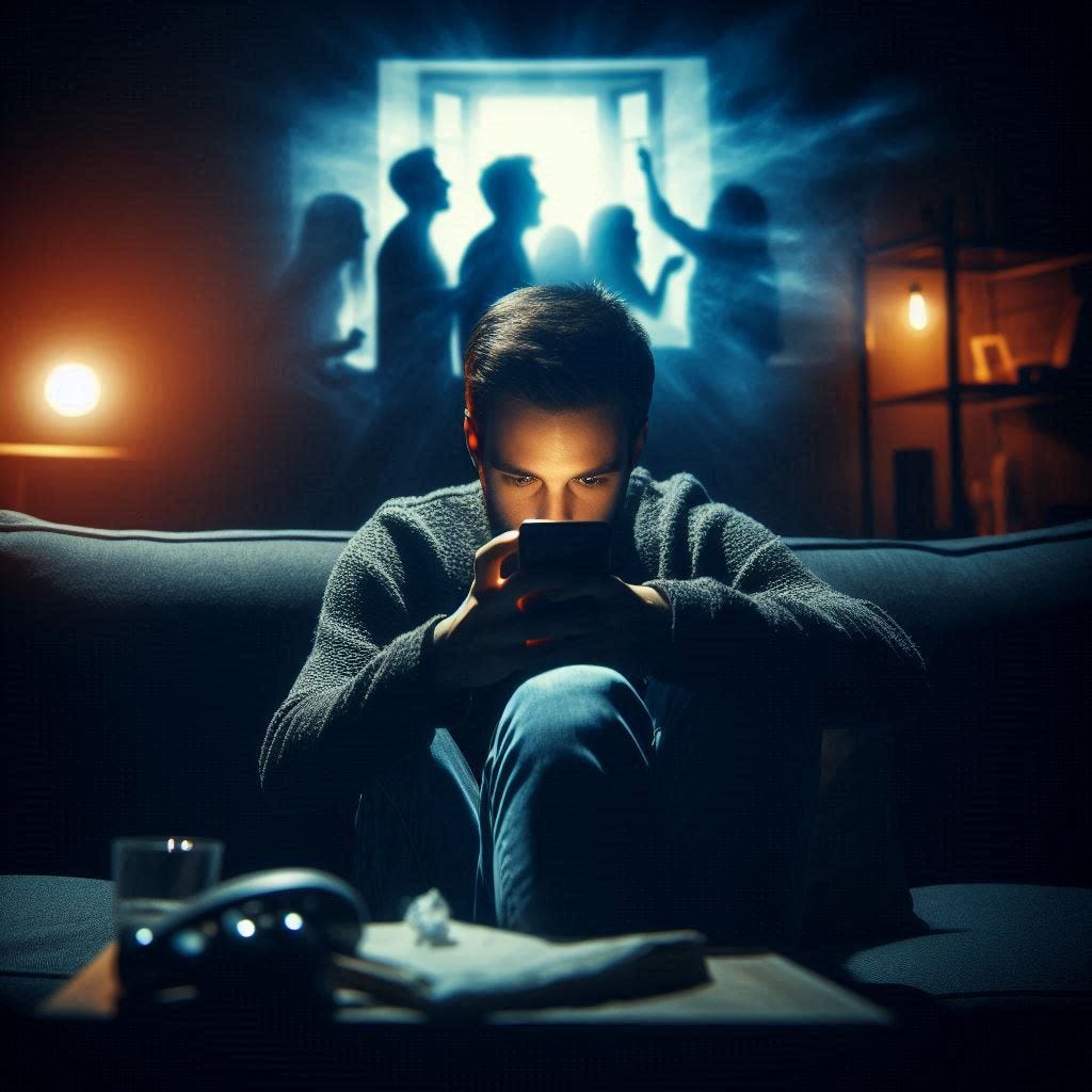 Why We Feel Alone. Examining how constant mobile use… | by Silent world ...