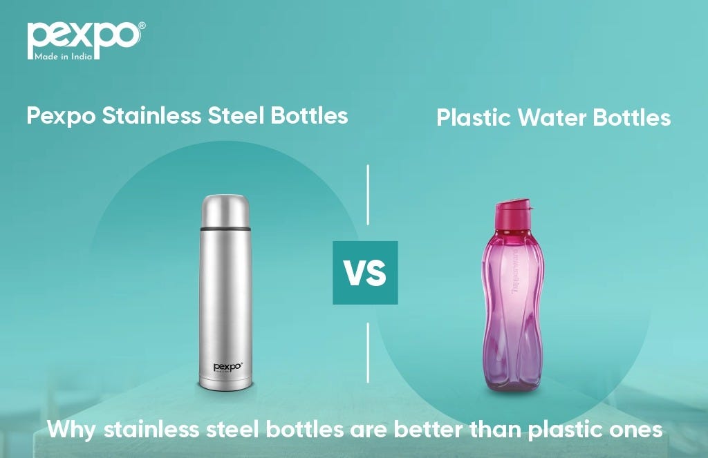 Reusable Stainless Steel Water Bottles Are Safer Than Plastic Bottles