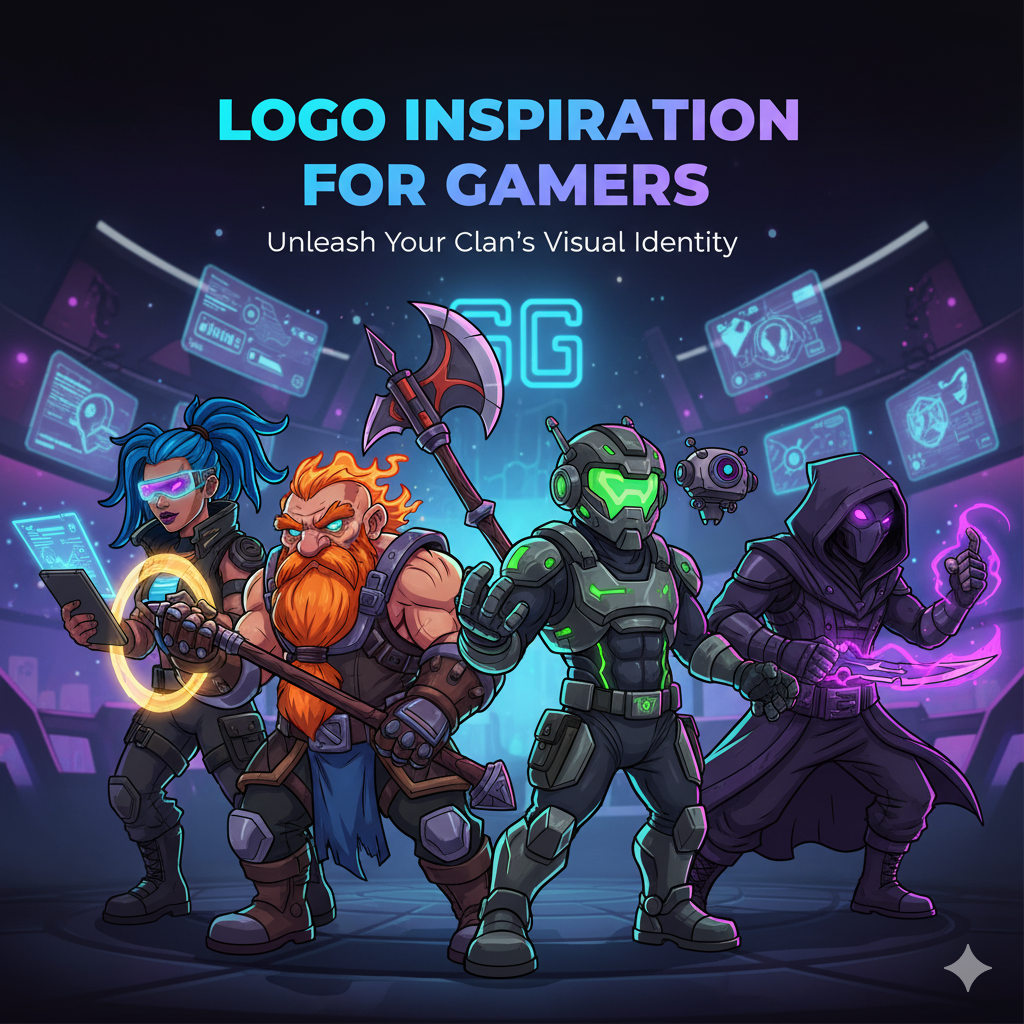 Logo Inspiration for Gamers: Creating an Identity for Your Clan