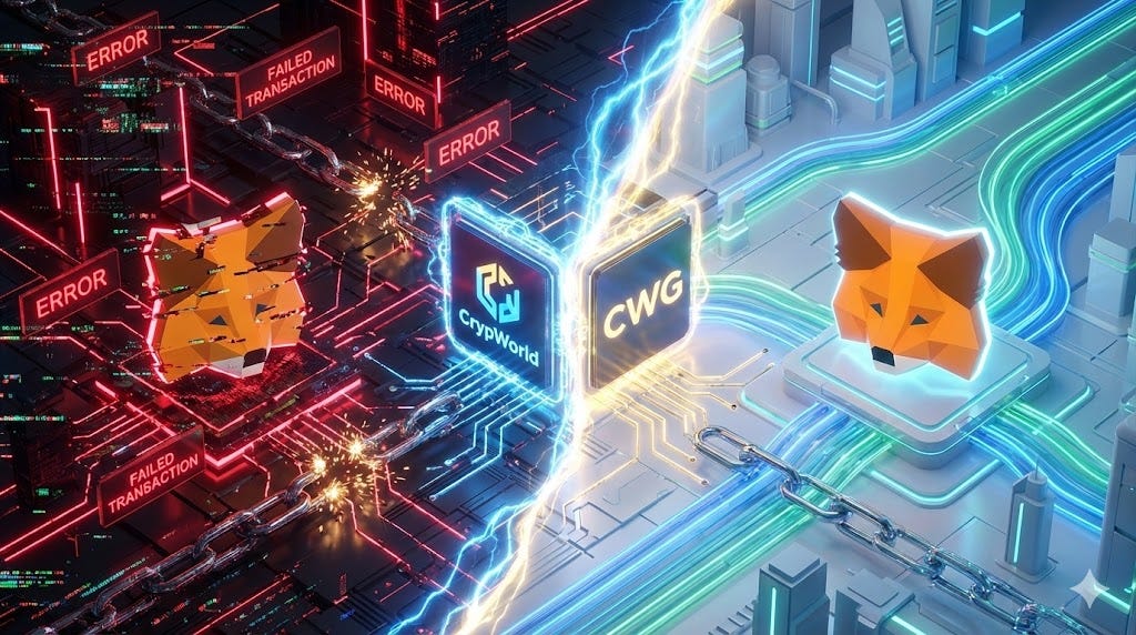 Metamask CKRW / GOLDKR Balance Display Issue — Solution Guide