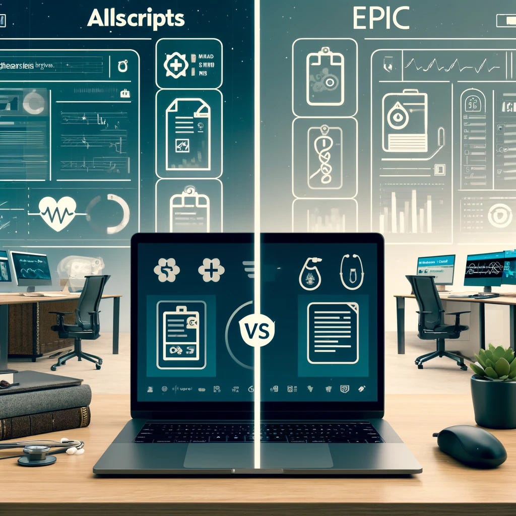 Allscripts vs Epic The more Affordable EMR! by Larisa Albanians Medium