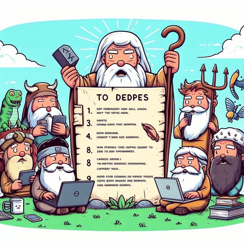 Top Ten Commandments: Software Development | by Harpreet Singh Kalsi ...