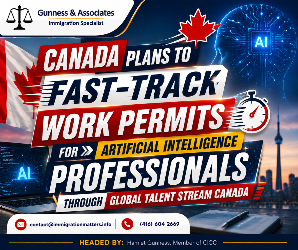 Canada Plans to Fast-Track Work Permits for Artificial Intelligence Professionals Through Global…
