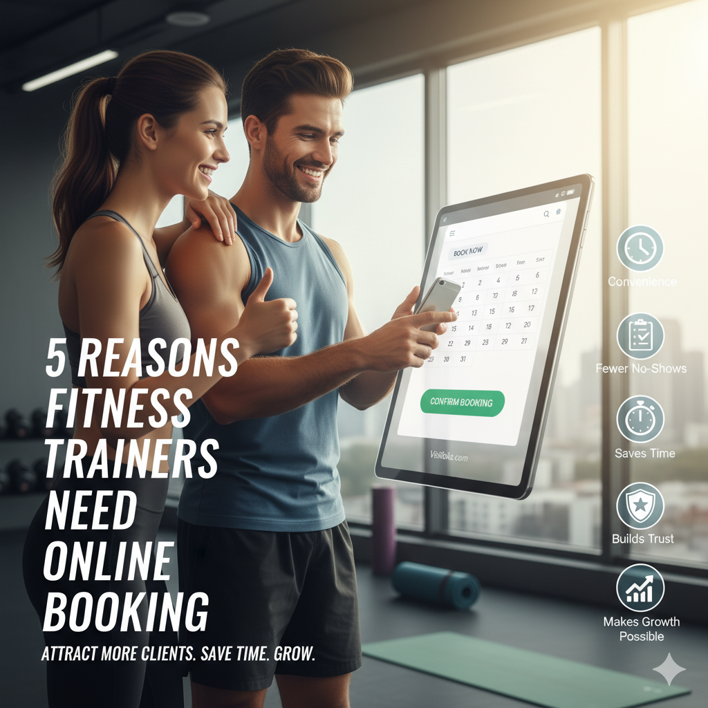 5 Reasons Fitness Trainers Need Online Booking to Attract More Clients