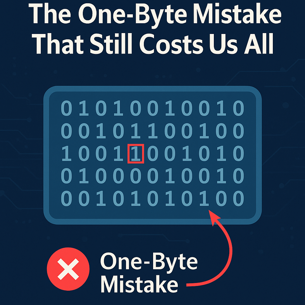 💥 The OneByte Mistake That Still Costs Us All by S3CloudHub Jul