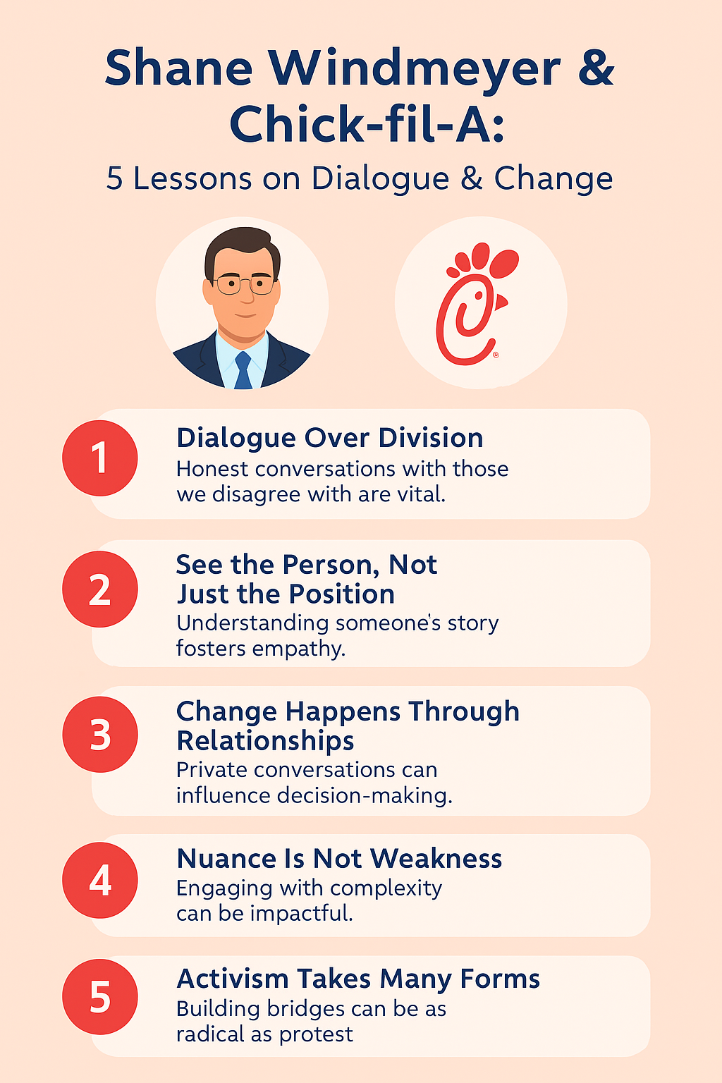 Shane Windmeyer | Bridging the Gap: What I Learned from Sitting Down with Chick-fil-A