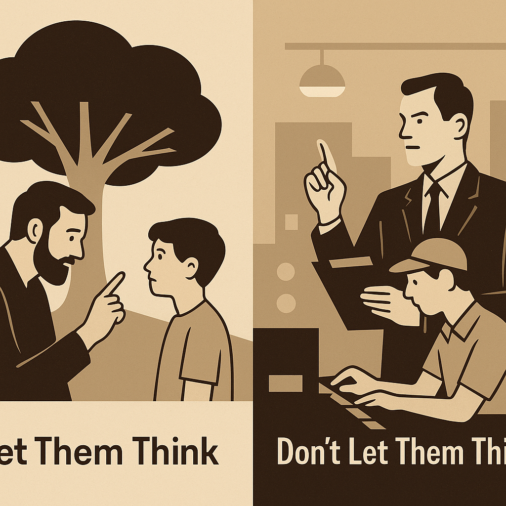 Why Educators Say “Let Them Think” While Executives Say “Don’t Let Them ...