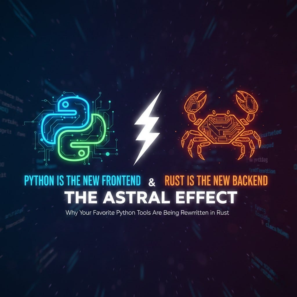 Python is the New Frontend, Rust is the New Backend | by Ashish Sharda ...