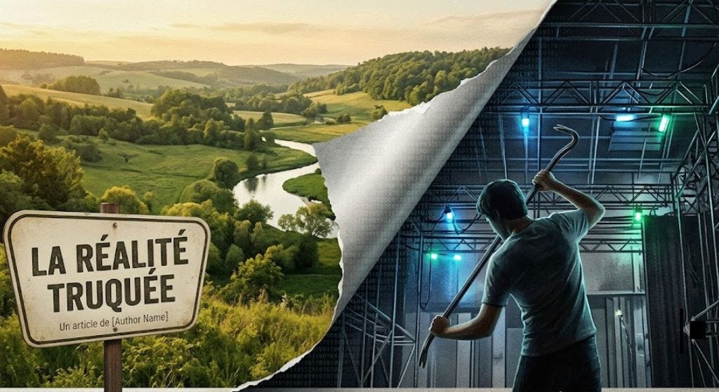 Derrière la Réalité Truquée : Bienvenue dans la Simulation Fermée