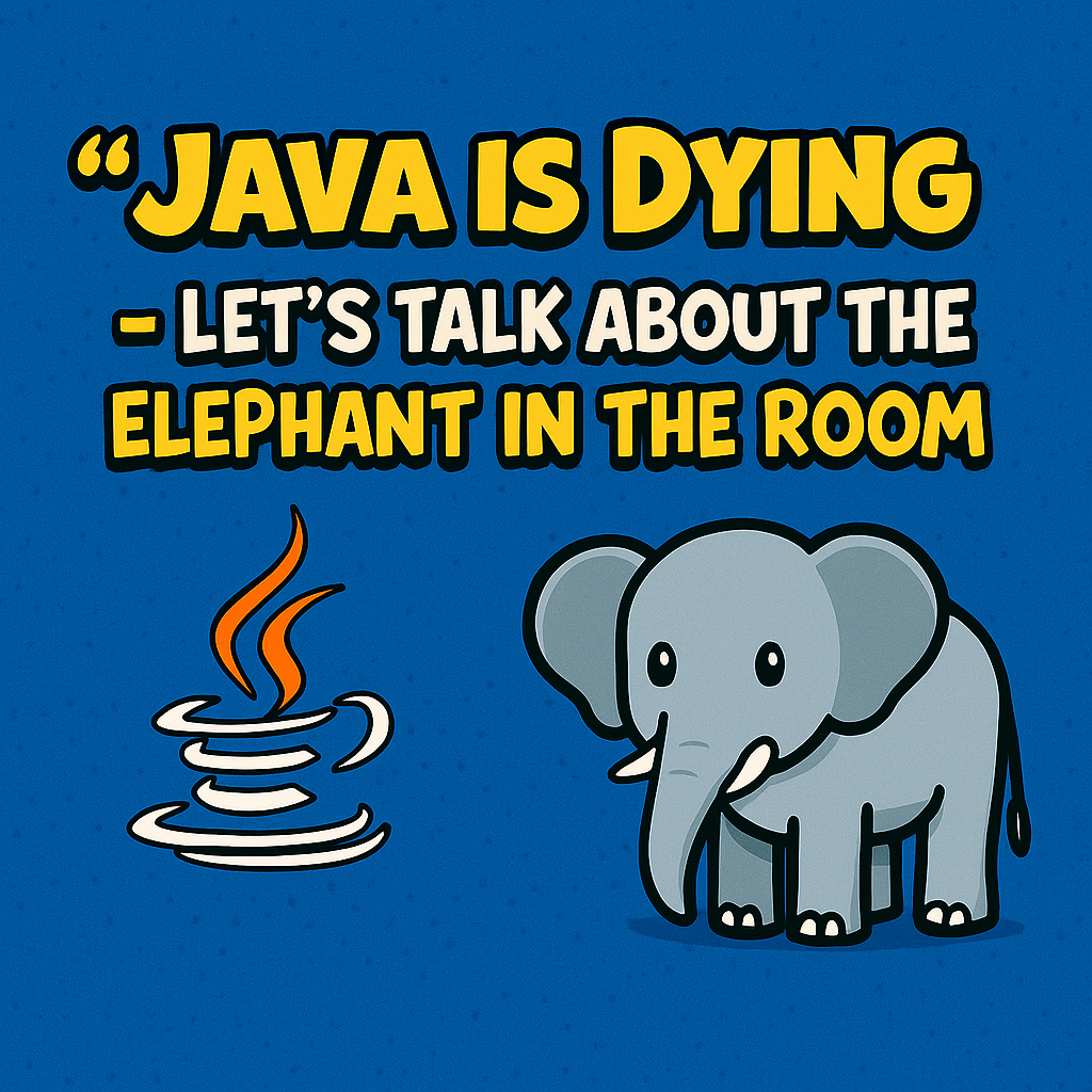 “Java is Dying” — Let’s Talk About the Elephant in the Room 🪦👀