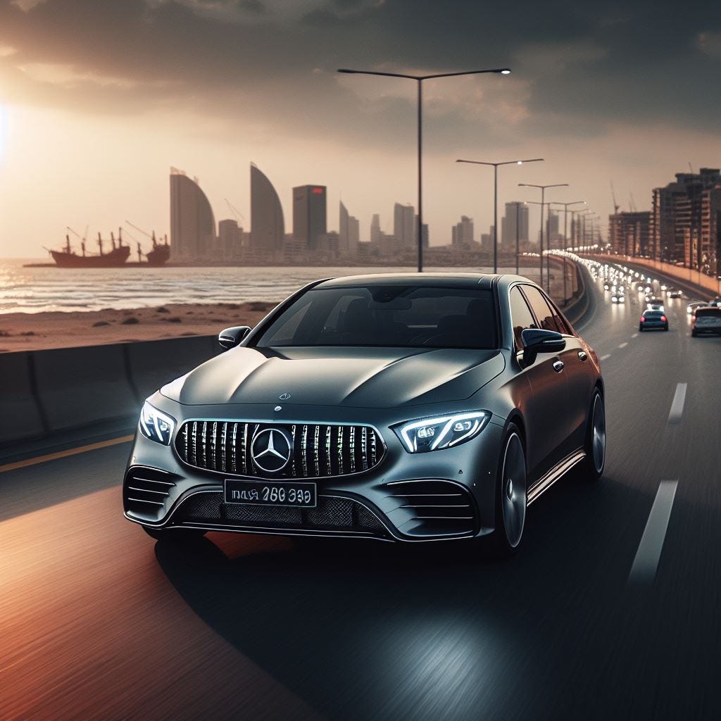 Mercedes for Rent in Karachi. In the bustling city of Karachi, where