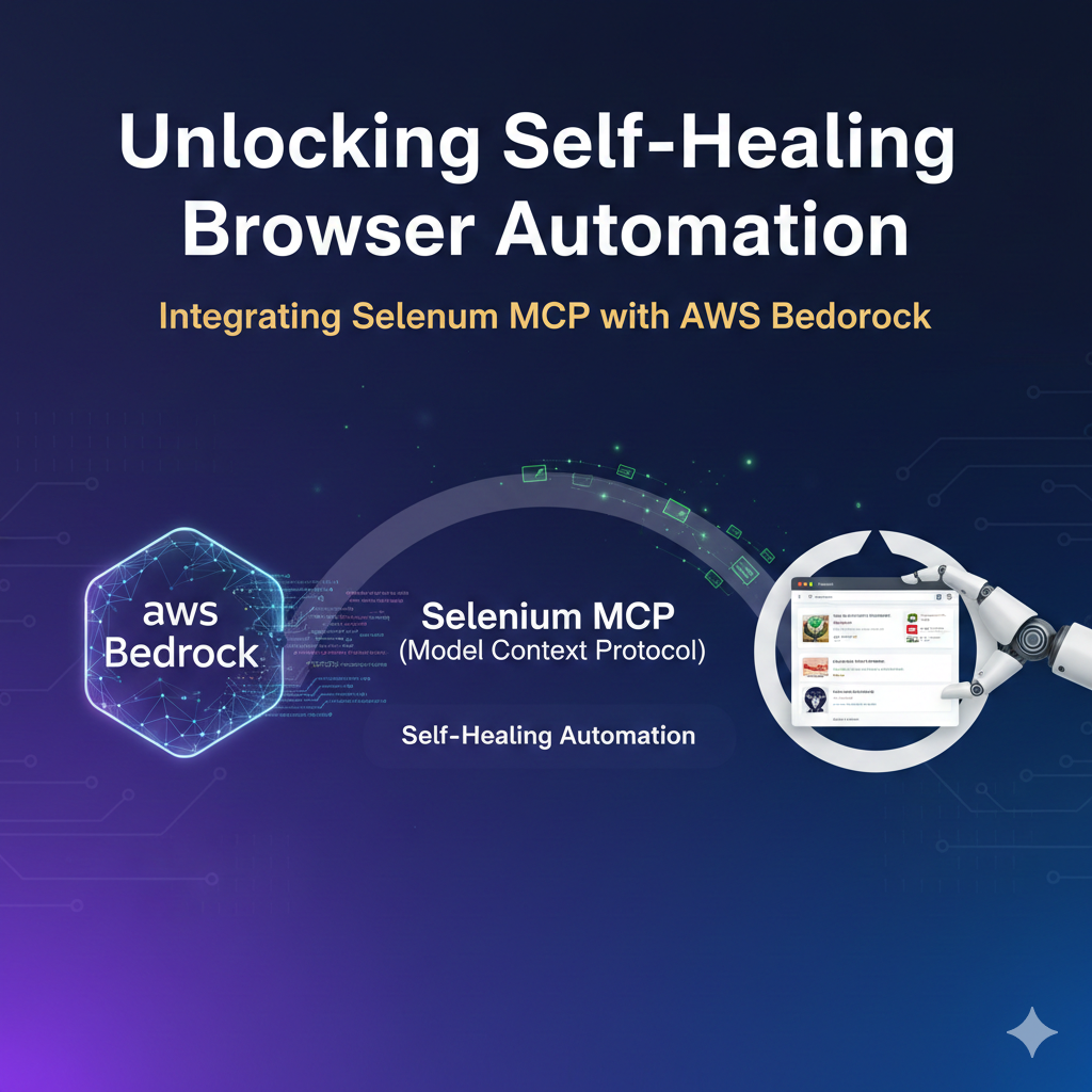 AWS Bedrock & Selenium MCP— Unlocking Self-Healing Browser Automation