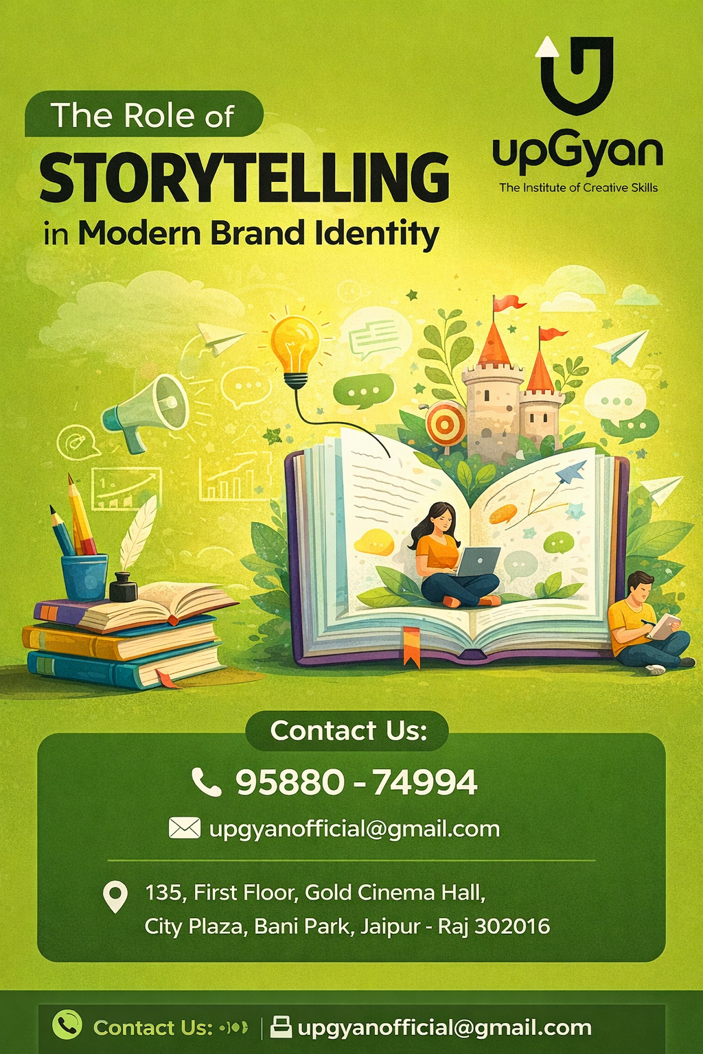 The role of Storytelling in modern brand identity.