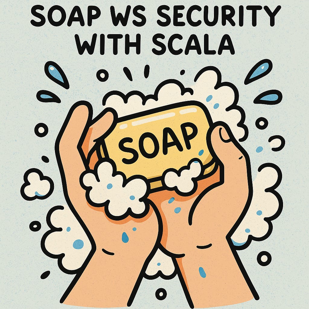 Sign and Encrypt Soap Envelopes with apache wss4j in Scala