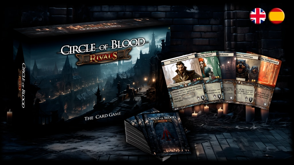 TITLE: CIRCLE OF BLOOD: RIVALS — A NEW TABLETOP CARD GAME SET IN THE ...