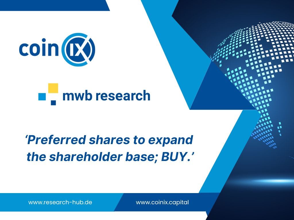 mwb Research: Preferred shares to expand the shareholder base; BUY!