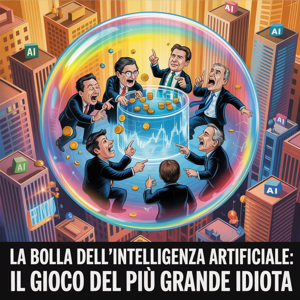 La Bolla dell’Intelligenza Artificiale: Il Gioco del Più Grande Idiota