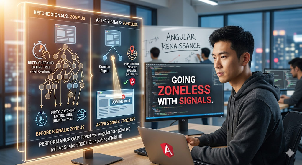 Angular’s Renaissance: Why Going Zoneless with Signals Changes Everything