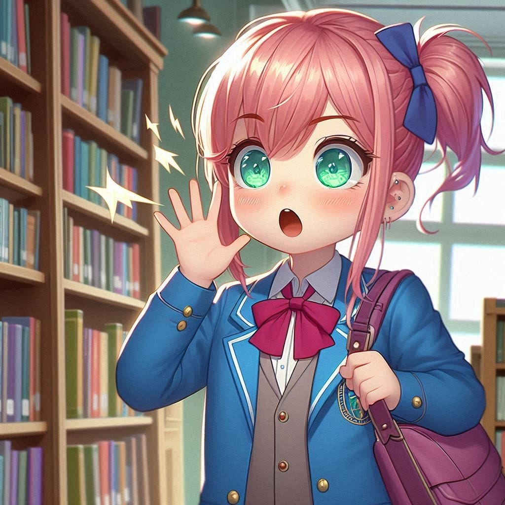 Anya y el Secreto de la Biblioteca Prohibida