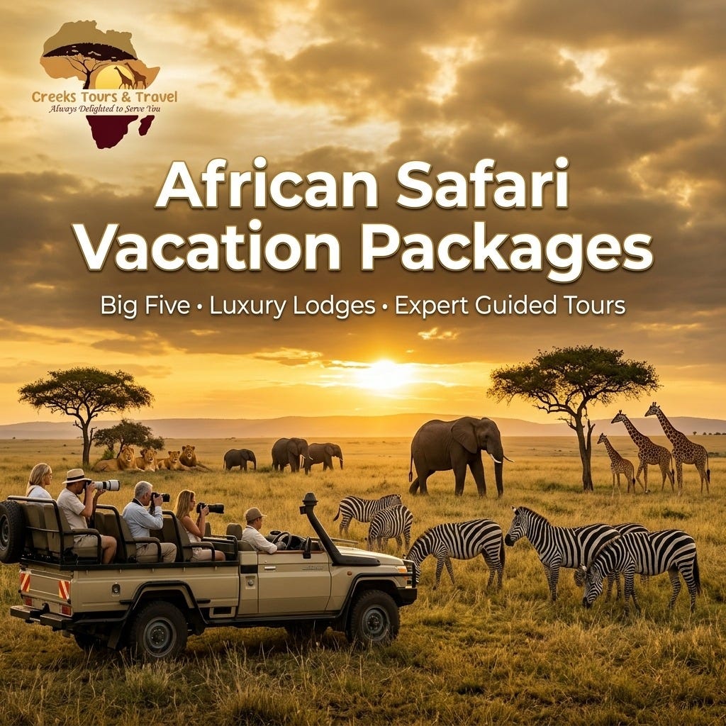 African Safari Vacation Packages: Group Tours Versus Private Tours