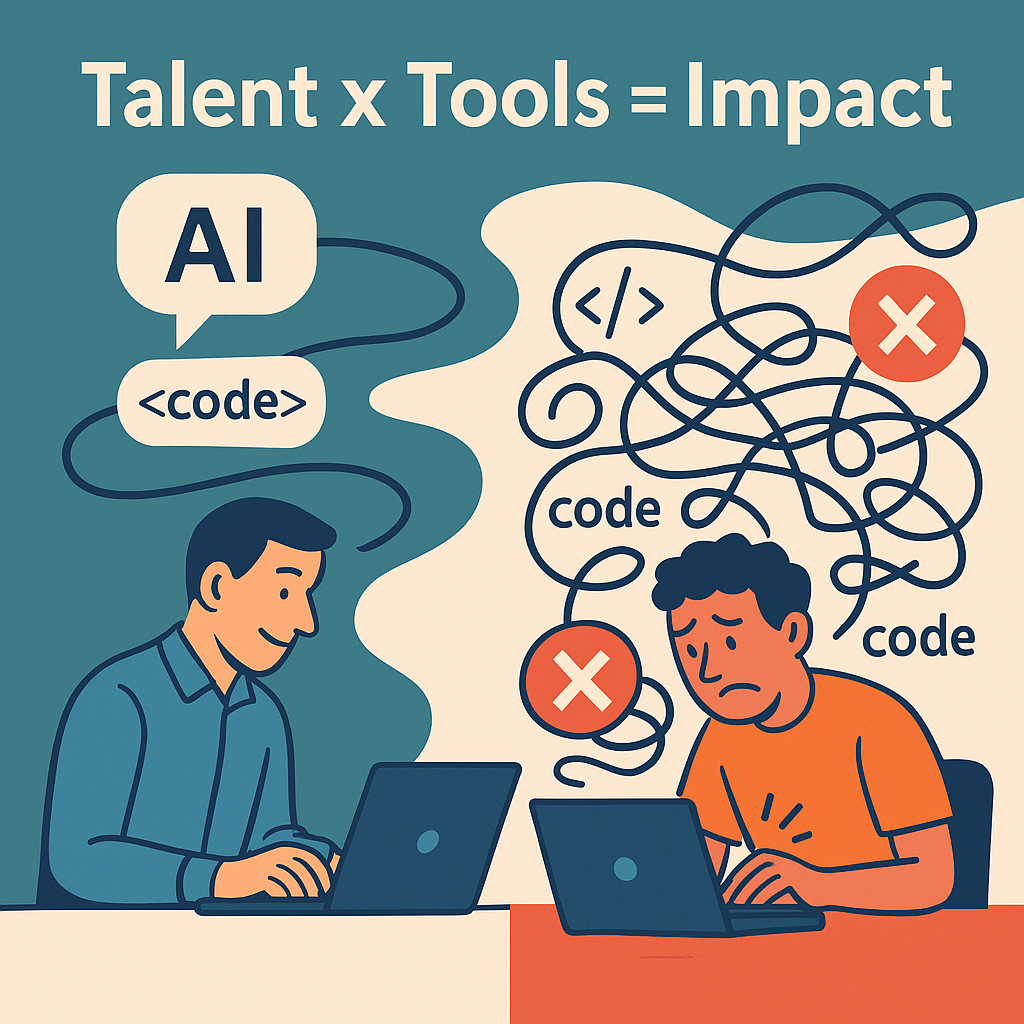 Talent x Tools = Impact