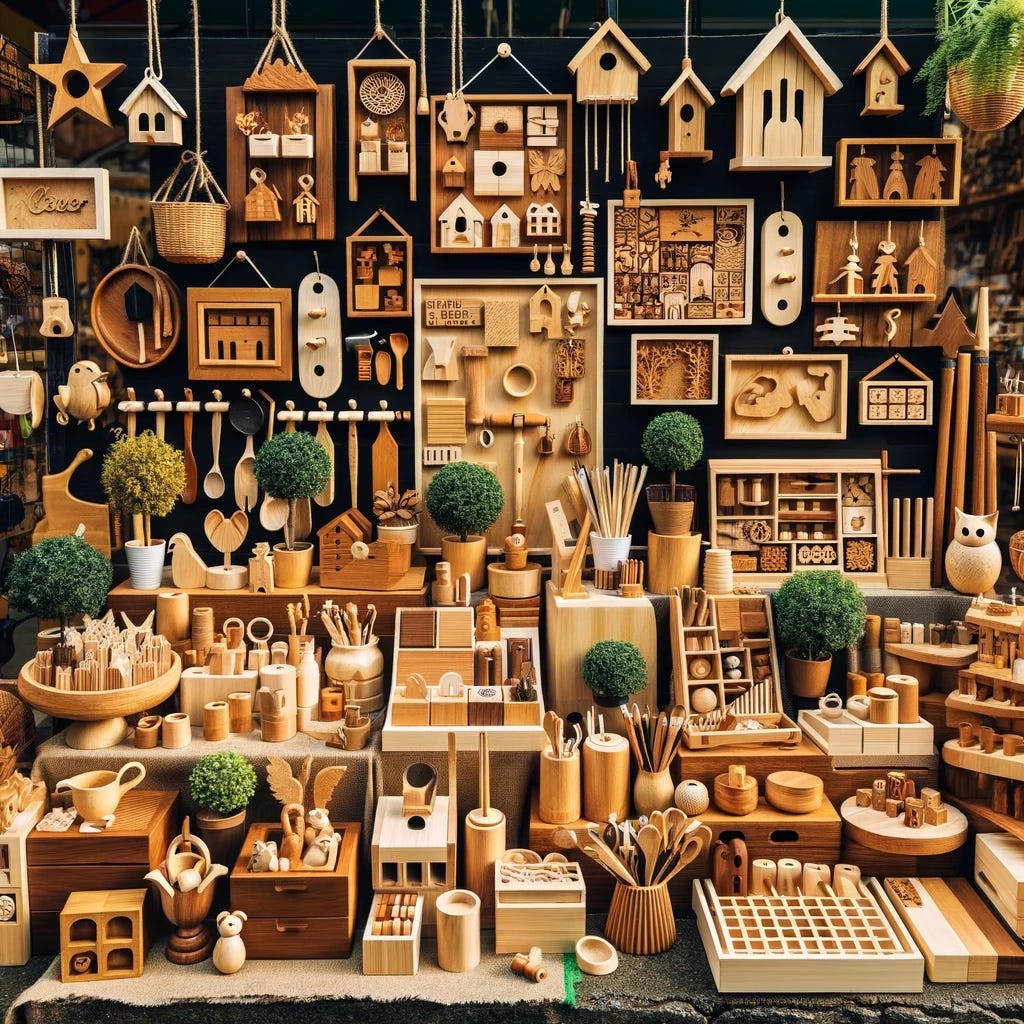 50 Easy Wood Projects to Sell and 15 Places to Sell Them by Josef