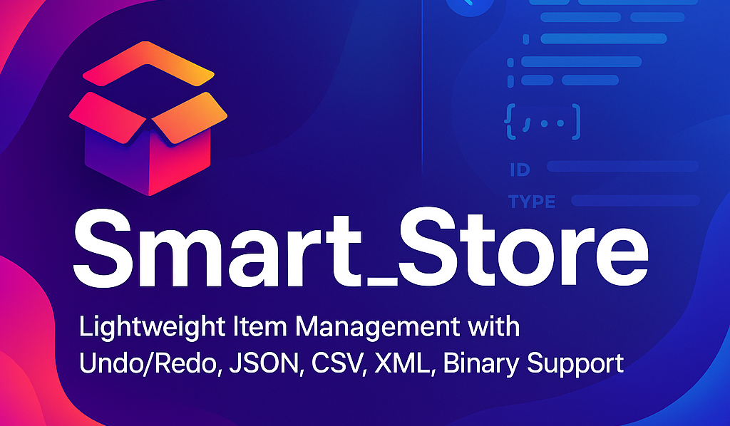 Smart_Store: A C++ Library for Dynamic Data Management and Automatic ...