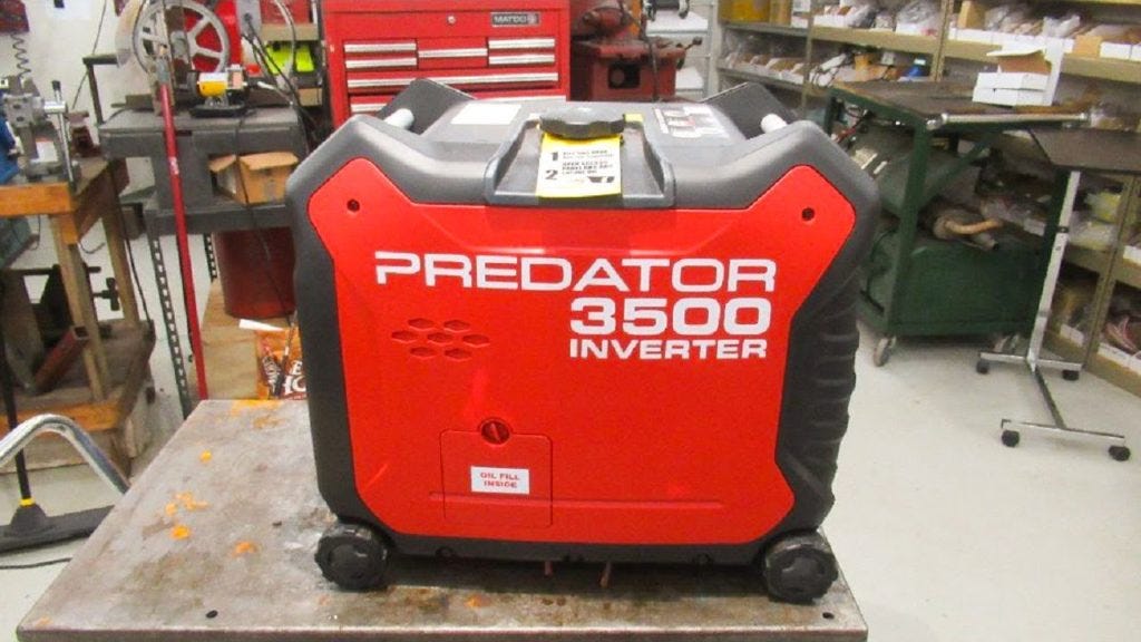 Why the 3500 Predator Inverter Generator by Harbor Freight is perfect