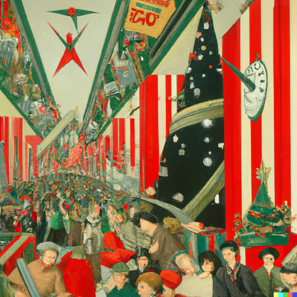 Notes from the Wrong End of Life. Xmas is hell…. by Richard Butchins