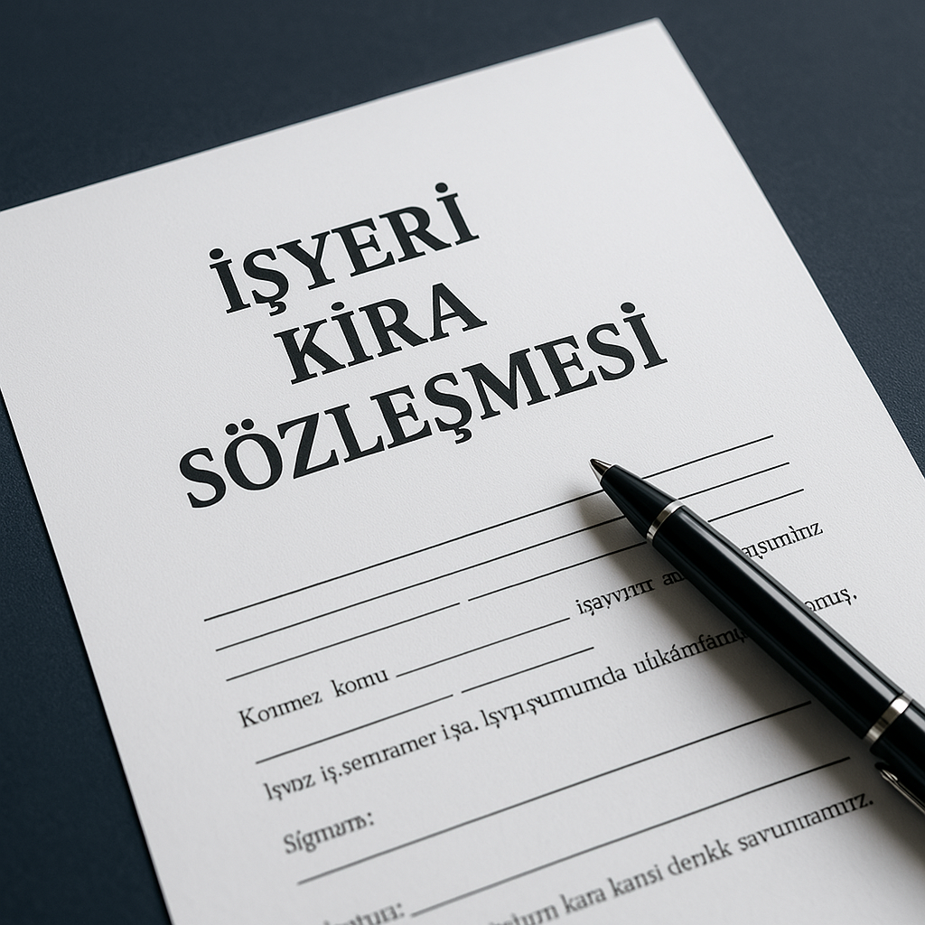İşyeri Kira Sözleşmesi Örneği
