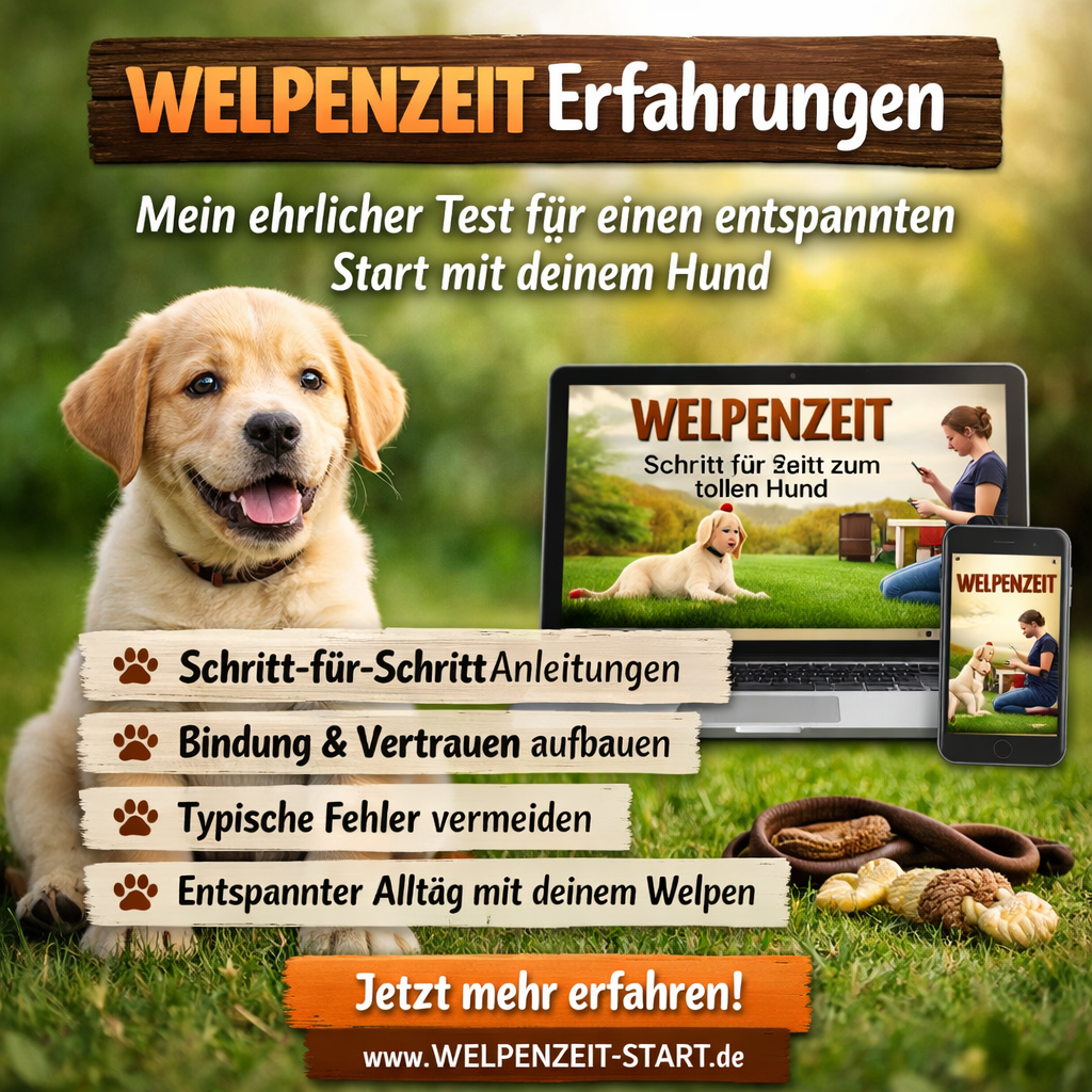 WELPENZEIT Erfahrungen — Mein ehrlicher Test für einen entspannten Start mit deinem Hund