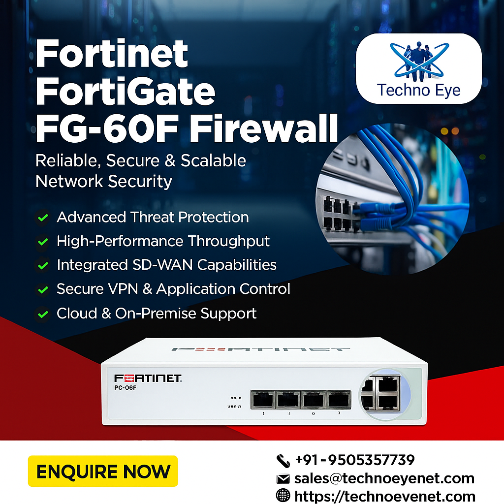 Fortinet FortiGate FG-60F Firewall: The Ultimate Security Solution for Your Business — Powered by…