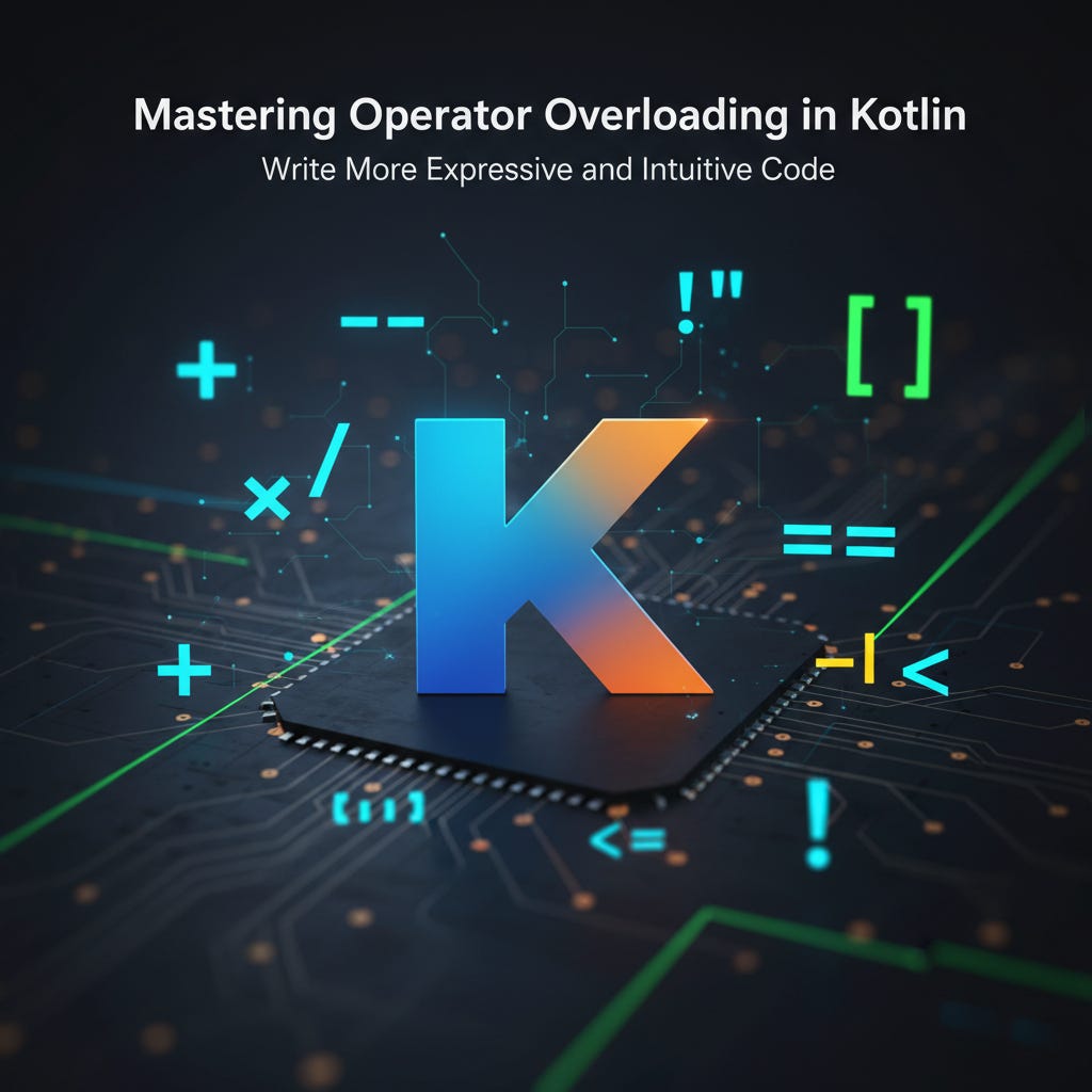 Mastering Operator Overloading in Kotlin: Write More Expressive and Intuitive Code 💻