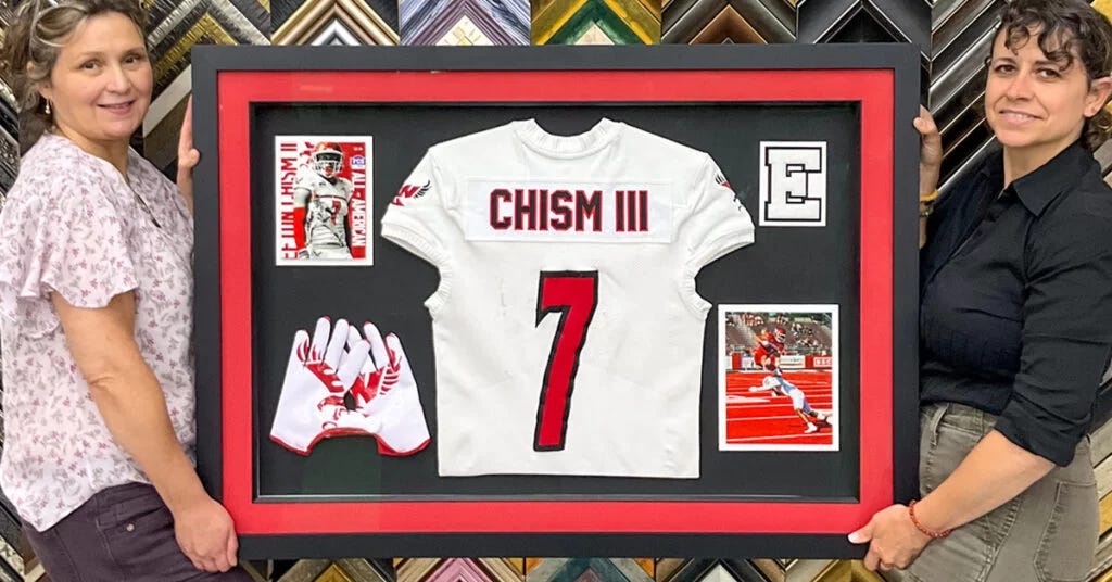 Sports Memorabilia Framing for Collectibles
