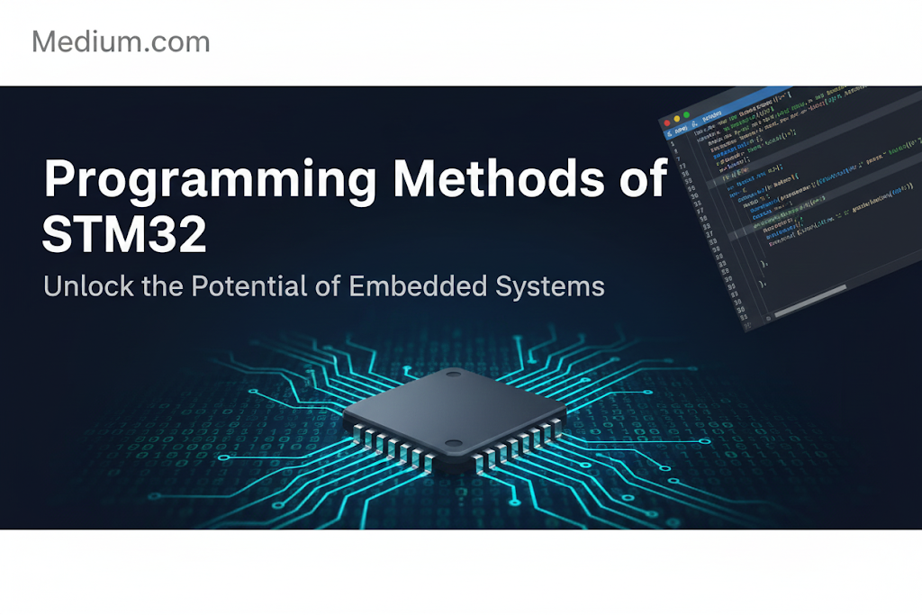 Programming Methods of STM32 — A Simple Beginner’s Guide