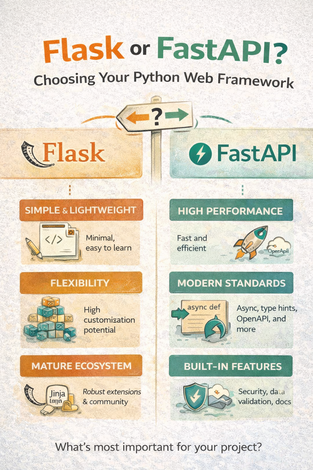 Flask or FastAPI? Choosing Your Python Web Framework | by Ahmet Emre ...