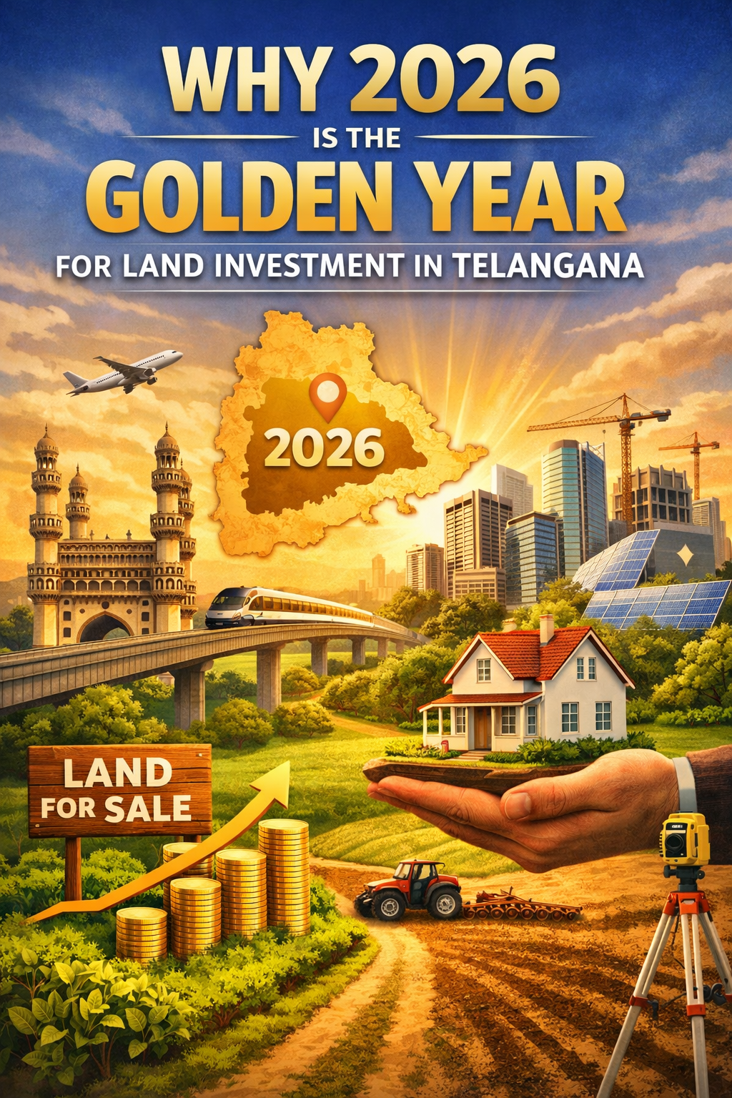 Why 2026 is the Golden Year for Land Investment in Telangana