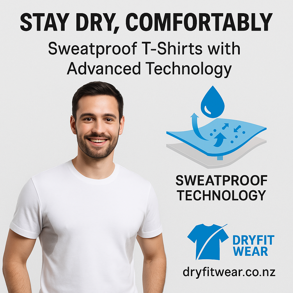 Why DryFit Wear is the Ultimate Sweatproof T-Shirt for Professionals