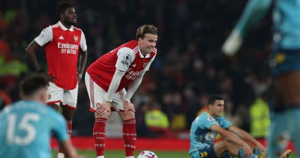 Arsenal vs Southampton Highlights And Match Report 2023 Arsenal drew a